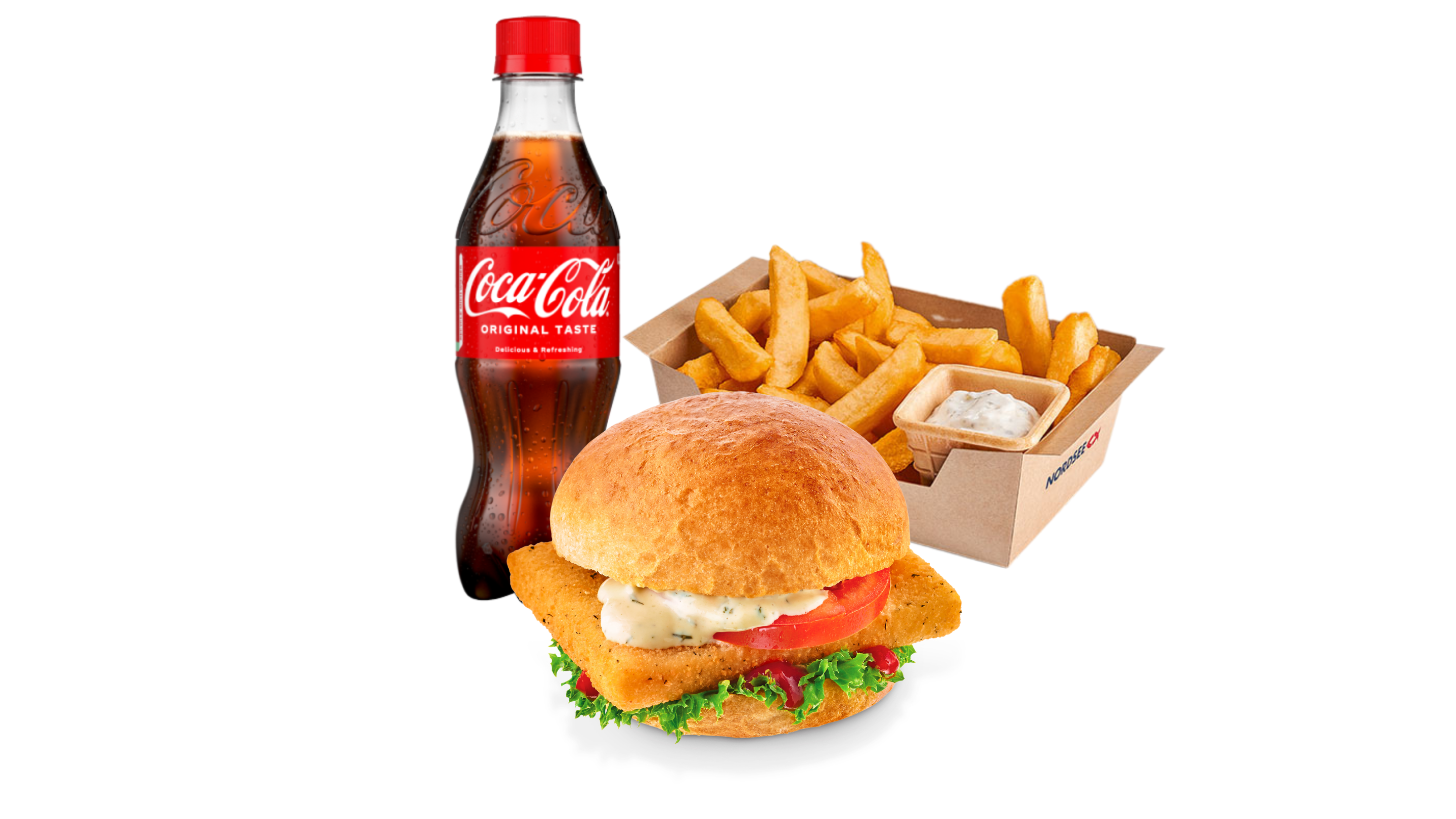 <h2>Classic Fish Burger Men&uuml;</h2>
