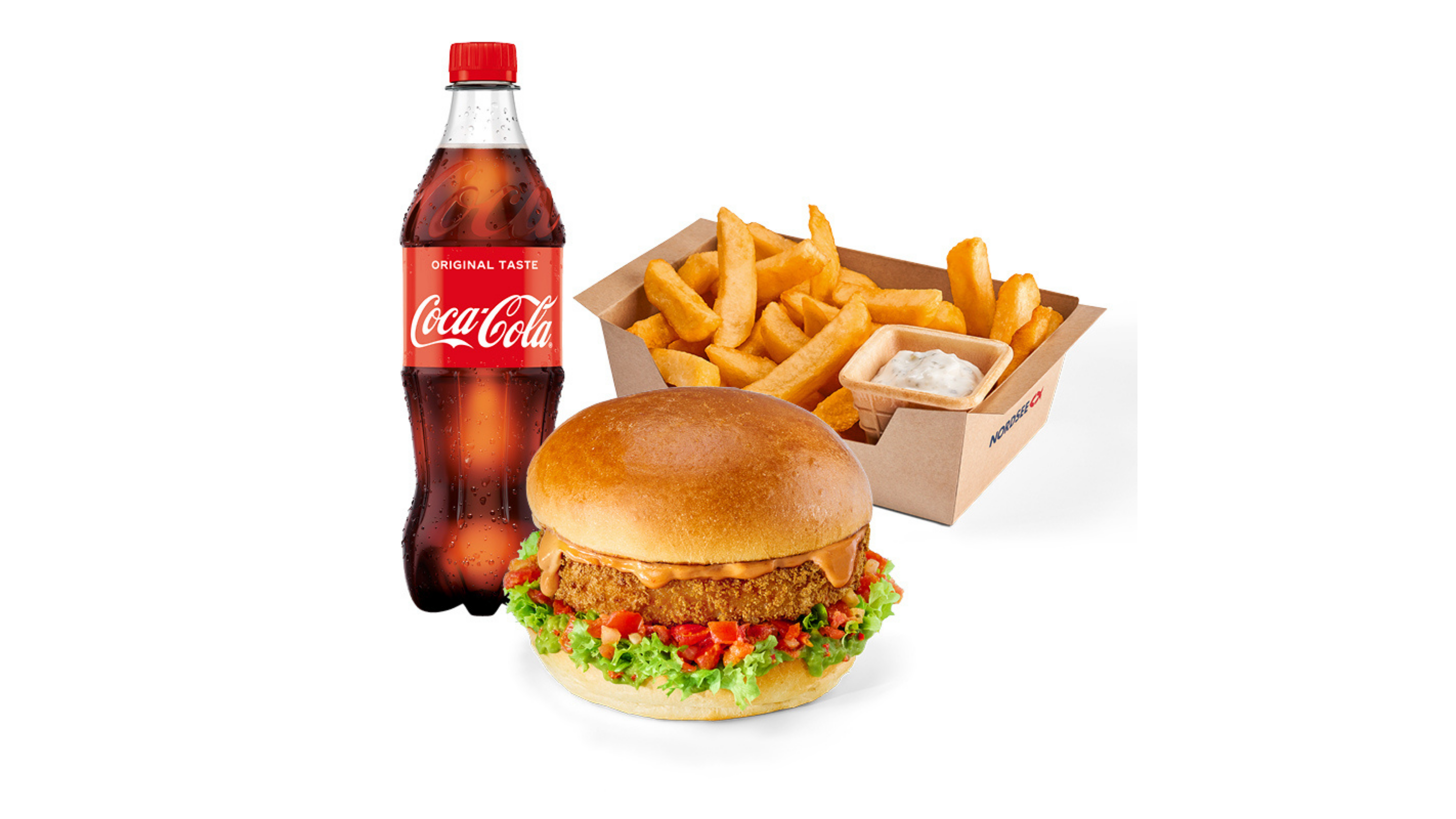 <h2>Lachs Burger Deluxe Men&uuml;</h2>